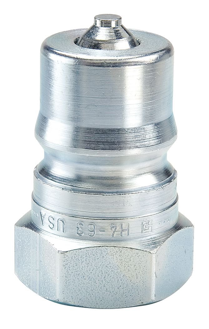 Amazon.com: Parker H8-63 Valved Hydraulic Quick Connect Nipple 1